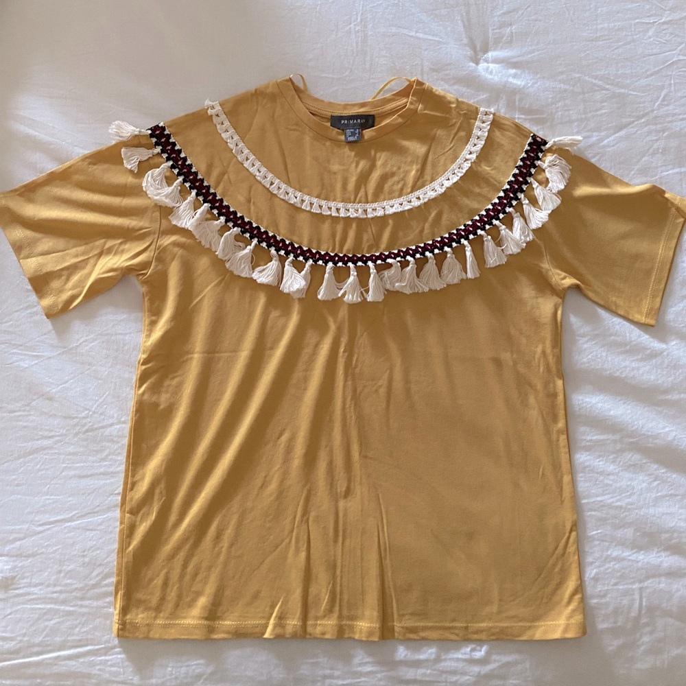 PRIMARK | Fringe Detail Tee